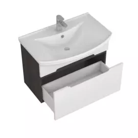 тумба с умывальником uncoria джелла 75 (57511) дуб кантенбери