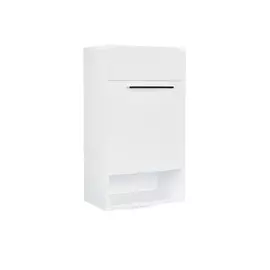 тумба с раковиной подвесная 1marka lira 40 белый глянец l, 1д. у85440