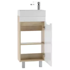 тумба с умывальником айсберг мечта 40 дуб сонома а00015357