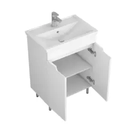 тумба с умывальником uncoria брента 60 (56040) белая