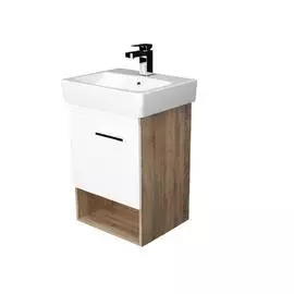 тумба под раковину напольная 1marka tera 55 дуб сонома, 1д. у76066
