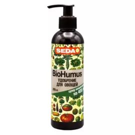 удобрение биогумус для овощей суперконцентрат seda 250мл