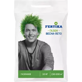 Удобрение минеральное Газонное. Весна-Лето 10кг FERTIKA