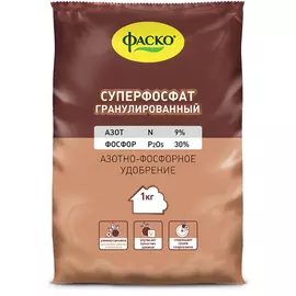 удобрение минеральное суперфосфат гранулированный 1кг