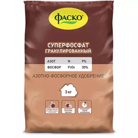 удобрение минеральное суперфосфат гранулированный 3кг