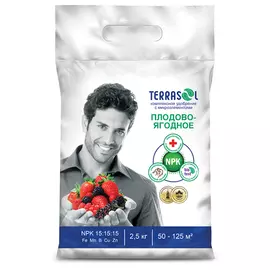 удобрение минеральное ягодное terrasol 2,5кг