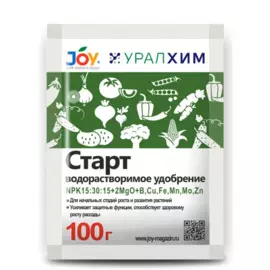 удобрение старт водорастворимое joy 100г