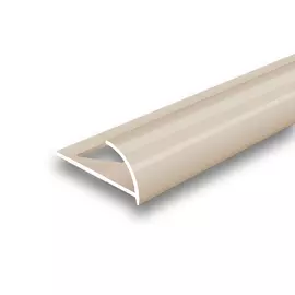 угол наружный для плитки идеал 8мм х 2,5м светло-бежевый 011