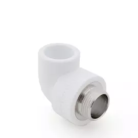 угольник pn 25 комбинированный, наруж. резьба 32х3/4"