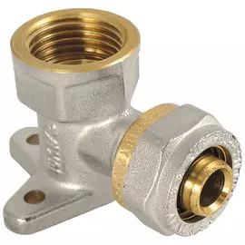 Угольник (водоразетка) с креплением 20*1/2" ц/г MP-У