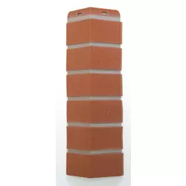 Угол внешний для фасадной панели Docke Berg, цвет кирпичный, 0.46 м