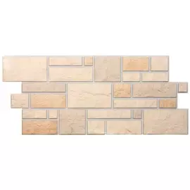 угол внешний для фасадной панели docke burg, цвет льняной, 0.445 м