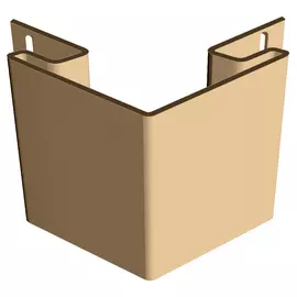 угол внешний для сайдинга docke premium, цвет карамель, 3 м