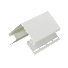 угол внешний для сайдинга docke premium, цвет пломбир, 3 м