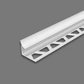 угол внутренний для плитки идеал 10мм х 2,5м белый 001