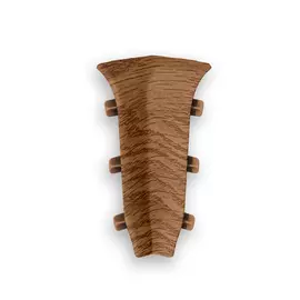 угол внутренний пвх 67 мм дуб коньячный идеал элит 2 шт