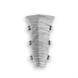 угол внутренний пвх 67 мм дуб серый идеал элит 2 шт