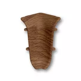 угол внутренний пвх 45 мм дуб коньячный идеал альфа 2 шт