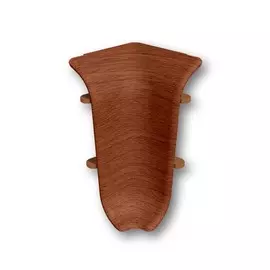 угол внутренний пвх 45 мм вишня темная идеал альфа 2 шт