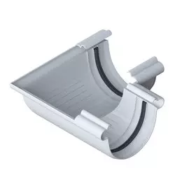 Угол желоба 90° белая ПВХ /А/