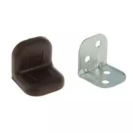 Уголок крепежный 25х25 венге (4 шт.)