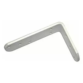 уголок крепежный белый 120х180х40х5,0 мм