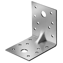Уголок крепежный оцинк. усиленный 105*105*90*2,0мм 405207