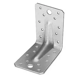 уголок крепежный оцинк. усиленный 105х105х90х2,0 мм