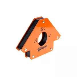 уголок магнитный для сварки wester wmc75 углы 45;90;135, усилие 35кг, 829-004