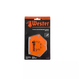 уголок магнитный для сварки wester wmct50 углы 30;45;60;75;90;135, усилие 23кг, 829-006