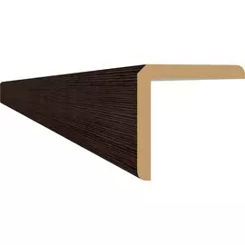 уголок универсальный для мдф панелей stella 2700*24*24 венге