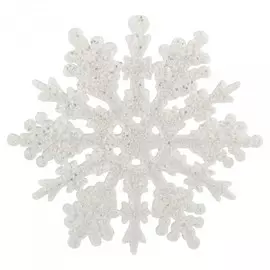 украшение декоративное 2шт "снежинки" волшебная страна 007699