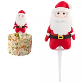 украшение декоративное для стола "санта"