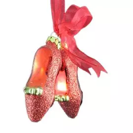 Украшение новогоднее подвесное из стекла 90мм 20310