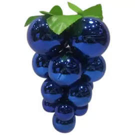 украшение подвесное "гроздь", синий