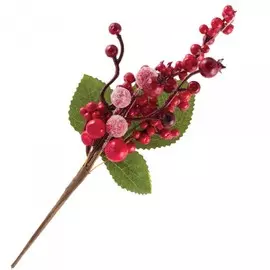 украшение ветка с ягодами syfd-3919154 волшебная страна 005773