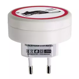 ультразвуковой отпугиватель грызунов, 220в rexant