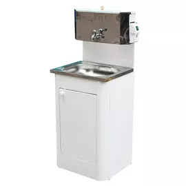 Умывальник с электроводонагревателем 15л раковина нерж., /хром. кран/