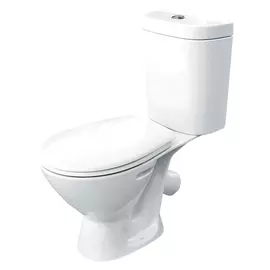 Унитаз- компакт Cersanit Best белый полипропилен