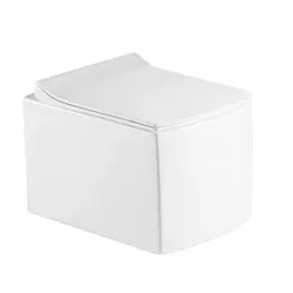 унитаз подвесной olas безободковый с сиденьем дюропласт микролифт