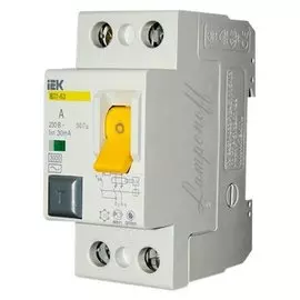 узо выключатель автомат. диф. 16a/30ma 2п ас вд 1-63 иэк