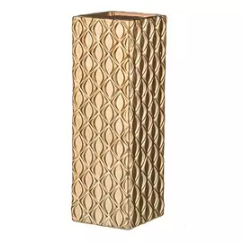 Ваза 11*30см ЭЛЛИПС" СТАРИННОЕ ЗОЛОТО 112-326