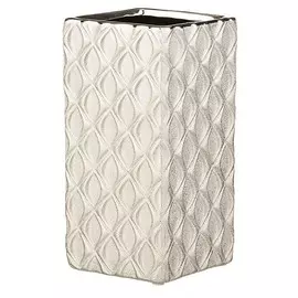 Ваза 11,5*28см ЭЛЛИПС ЗОЛОТАЯ ШАМПАНЬ 112-329