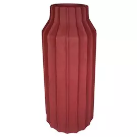 Ваза 12х28см "Микадо" керамика SJ2020/красный
