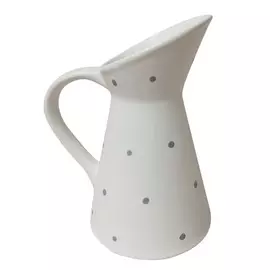 Ваза 13,5х10,5х16,5см "Тимоти" керамика ZY1249-2/белая