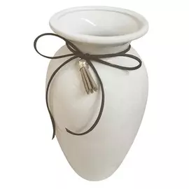 Ваза 14х25см "Алисия" керамика YS-126L/белая