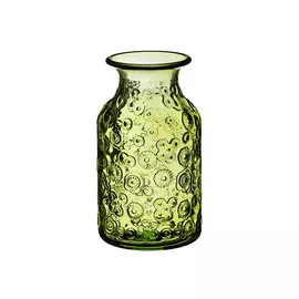 Ваза h=16см ФЛОРА зеленая 600-488