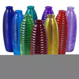 Ваза h=27,5см для цветов Экзотика стекло