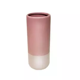 Ваза керамическая Плерон 23см бело-розовый 140905