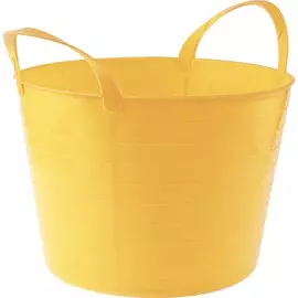 Ведро гибкое сверхпрочное 14л желтое 67502